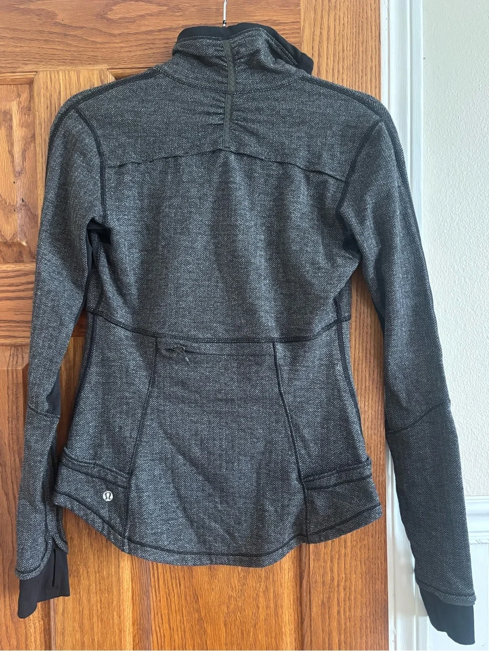 Lululemon Half Zip Pullover - Heathered Herringbone Pattern